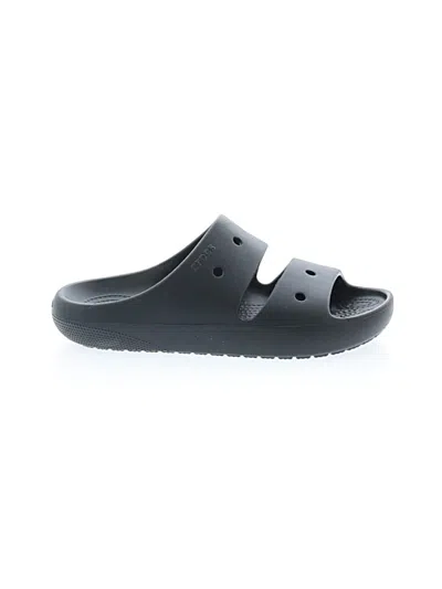 Pre-owned Crocs Sandals In Black