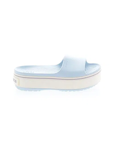 Pre-owned Crocs Sandals In Blue