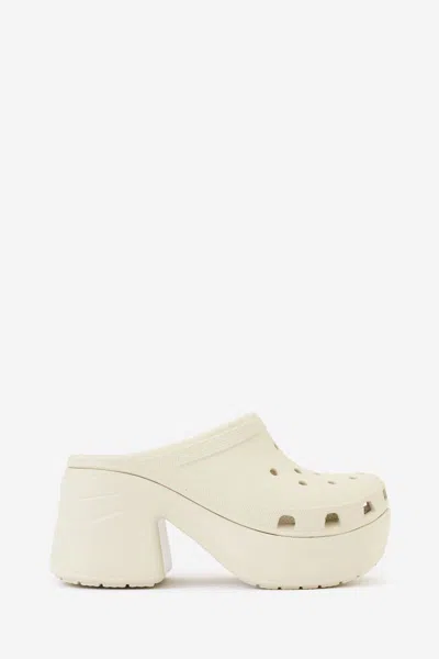 Crocs Sandals In Ivory