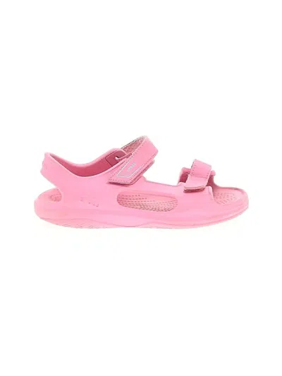 Pre-owned Crocs Kids' Sandals In Pink