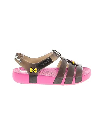 Pre-owned Crocs Kids' Sandals In Pink