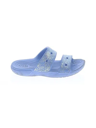 Pre-owned Crocs Kids' Sandals In Purple