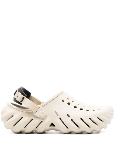 Crocs Echo Clog In Bone/black