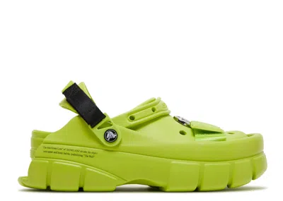 Crocs Sankuanz X  Clog 'lime Punch' In Green