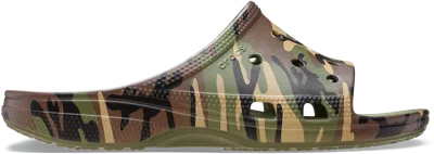 Crocs Saturday Camouflage Slide M Agr/mlti; Army Green / Multi, M13