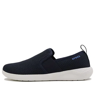 Crocs Shoes Sports Casual Shoes 'dark Blue White' In Multi