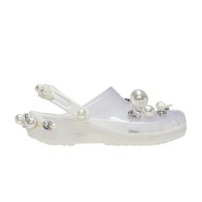 Pre-owned Crocs Simone Rocha X Classic Clog 'translucent' In Cream