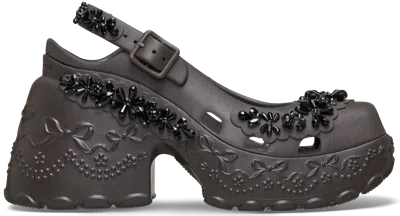 Crocs Simone Rocha X  Ballerina Platform; Espresso, W7 In Brown