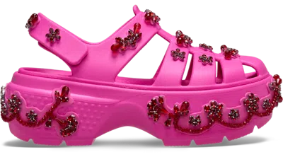 Crocs Simone Rocha X  Stomp Fisherman In Electric Pink