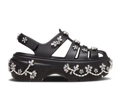 Crocs Simone Rocha X  Stomp Fisherman Sandal 'black'