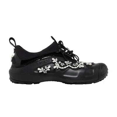 Pre-owned Crocs Simone Rocha X Quick Trail Low 'black'