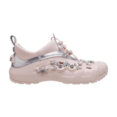 Pre-owned Crocs Simone Rocha X Quick Trail Low 'quartz' In Pink
