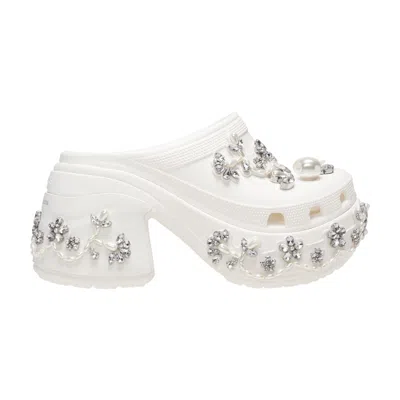 Pre-owned Crocs Simone Rocha X Siren Clog 'white'