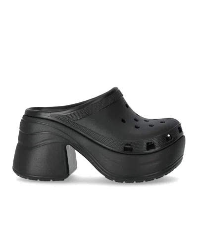CROCS CROCS SIREN BLACK HEELED CLOG