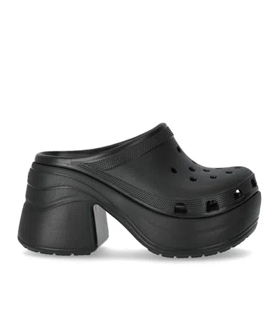 CROCS CROCS SIREN BLACK HEELED CLOG