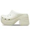 Crocs Siren Sabots Unisex Bone 48 In White