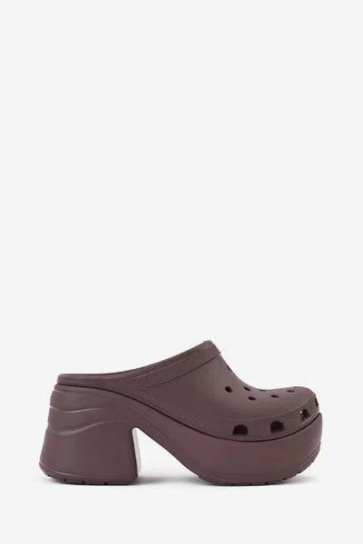 Crocs Siren Clog Sandals In Brown