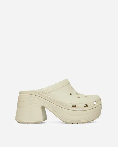 Crocs Siren Clog 95mm Round-toe Slides In Neutrals