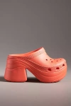 CROCS SIREN HEELED CLOGS