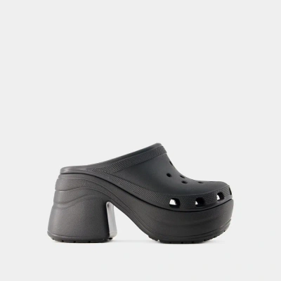 Crocs Siren Sandals -  - Thermoplastic - Black