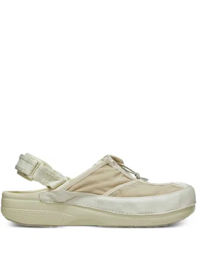 Crocs Slingback Sneakers In Neutral