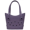 Crocs Small Classic Tote In Purple