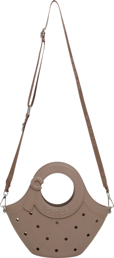 Crocs | Unisex |  Small Handle Tote | Shoes | Latte | Os In Brown