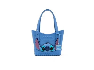 Crocs Small Tote W/ Eva Handbags Blue, Synthetic