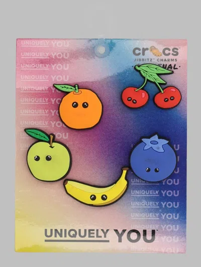 Crocs Smile Fruit 5 Pack In Multi