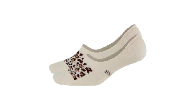Crocs Socks Cheetah Hdn Lnr 3pk Chah In Brown