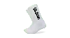 Crocs Socks Crew Macro Logo 3pk Chaussures Unisex White / Black L-xl In White/black