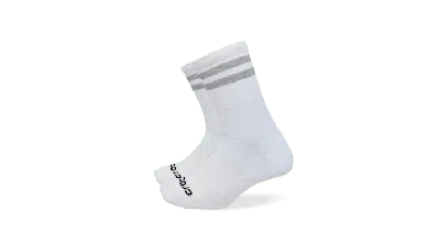 Crocs Socks Crew Small Stripe 3-pack In White/multi