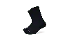 Crocs Socks Crew Texture Logo 3-pack In Black