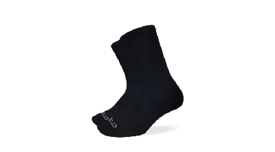 Crocs Socks Crew Texture Logo 3-pack In Black