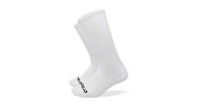 Crocs Socks Crew Texture Logo 3-pack In White