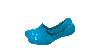 Crocs Socks Hidden Liner 3-pack In Blue/multi