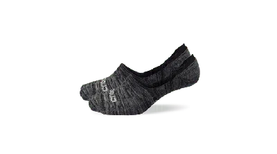 Crocs Socks Hidden Liner 3-pack In Charcoal/multi