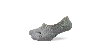Crocs Socks Hidden Liner 3-pack In Grey/multi