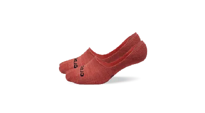 Crocs Socks Hidden Liner 3-pack In Hot Blush/multi