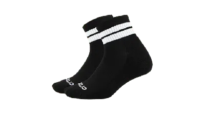 Crocs Socks Rtro Ankl Strp 3pk Whi/mlti In Multi