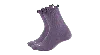 Crocs Socks Ruffle Ankle 3 Pk In Multi