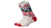 Crocs Socks Sweater Print 3-pack In Multi
