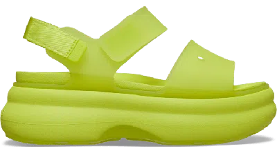 Crocs Soho Frosted Y Strap Sandal In Green