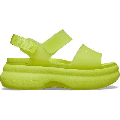 Crocs Soho Frosted Y Strap Sandal In Green