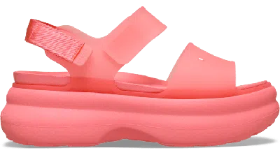 Crocs Soho Frosted Y Strap Sandal In Red