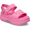 Crocs Soho Platform Sandal In Pink