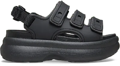 Crocs Soho Sport Sandal In Black