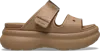 Crocs Soho Two Platform Touch-strap Sandals In Brown