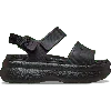 Crocs Soho Y-strap Platform Sandals In Black