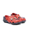Crocs Spider-man All-terrain Sandals In Red